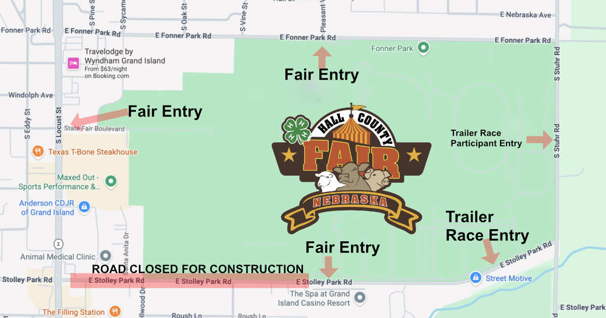 Fonner park map